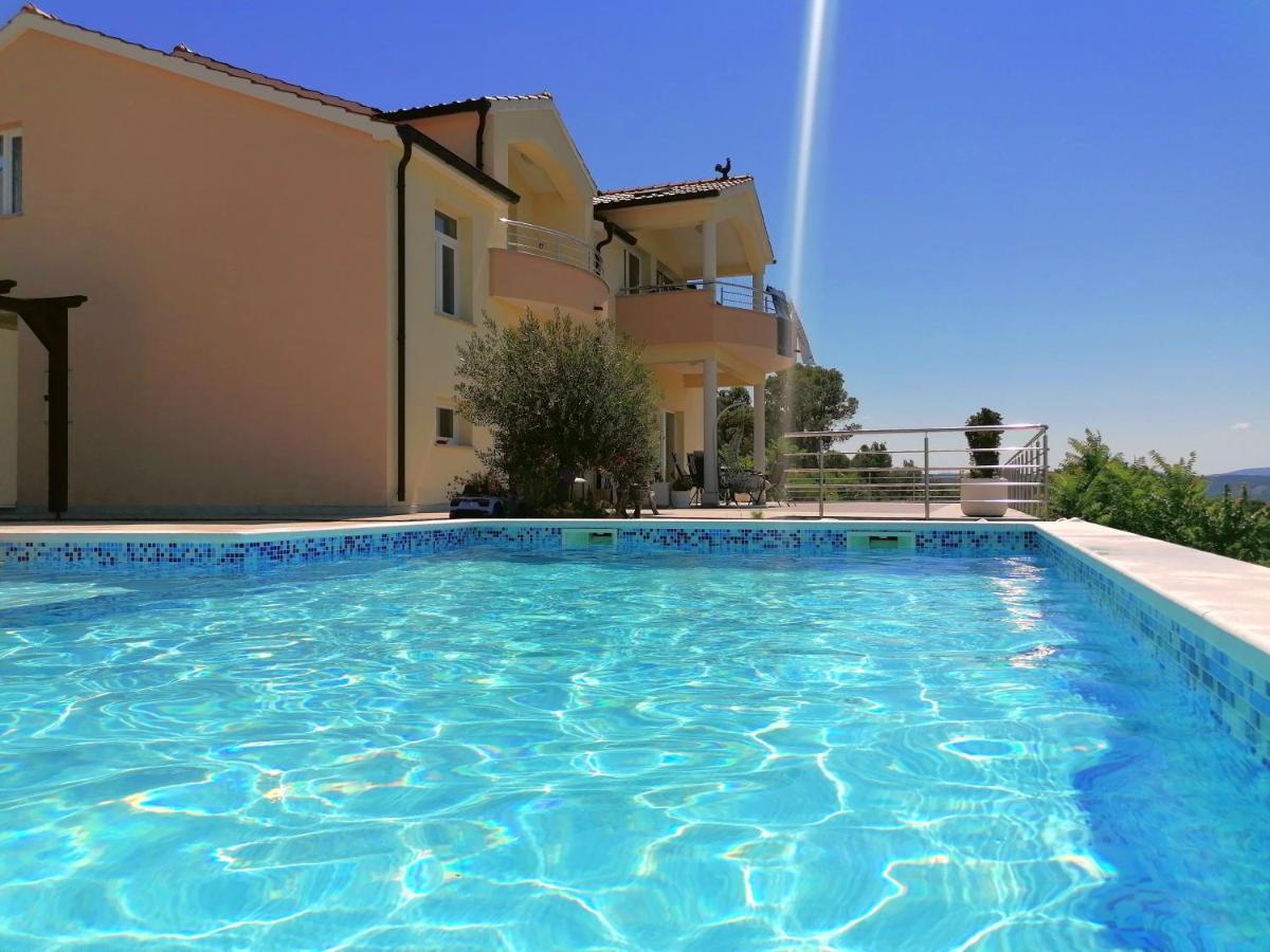 Villa Scolopax Rusticola Skradin With Heated Pool מראה חיצוני תמונה