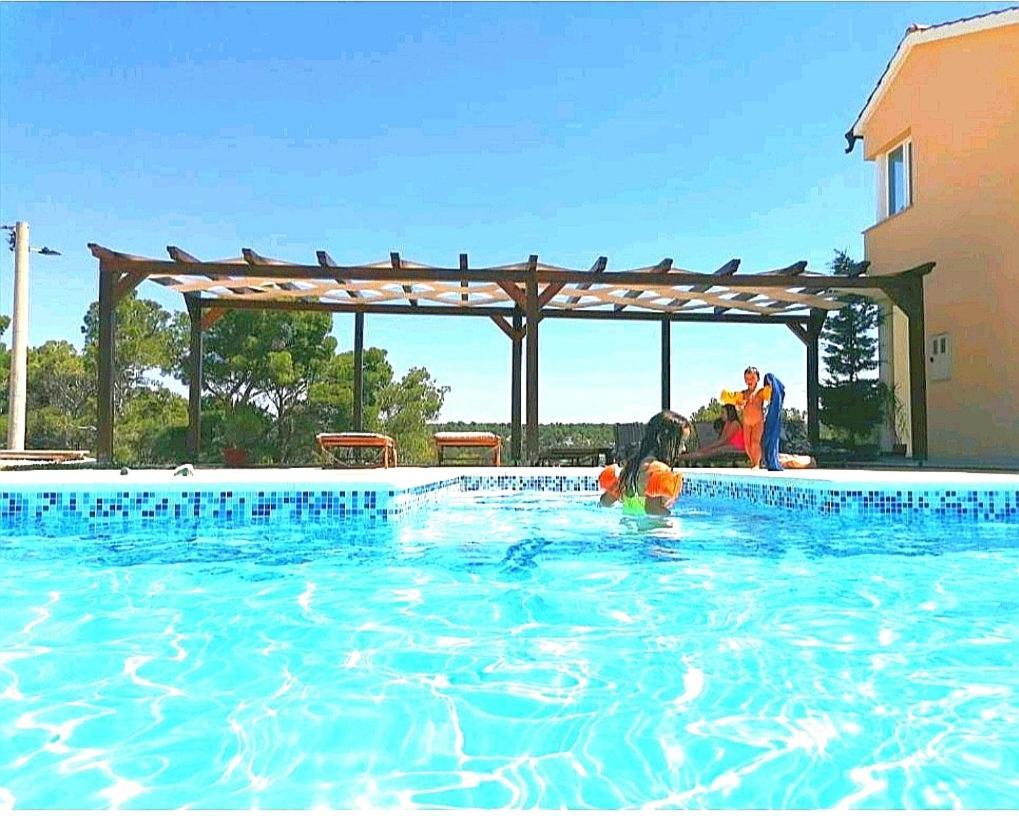 Villa Scolopax Rusticola Skradin With Heated Pool מראה חיצוני תמונה