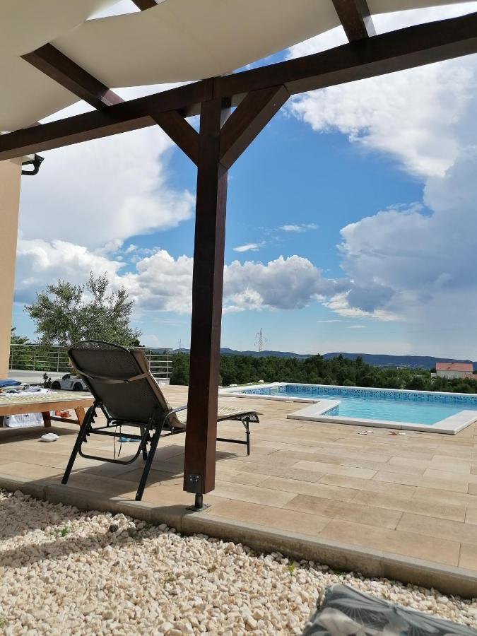 Villa Scolopax Rusticola Skradin With Heated Pool מראה חיצוני תמונה
