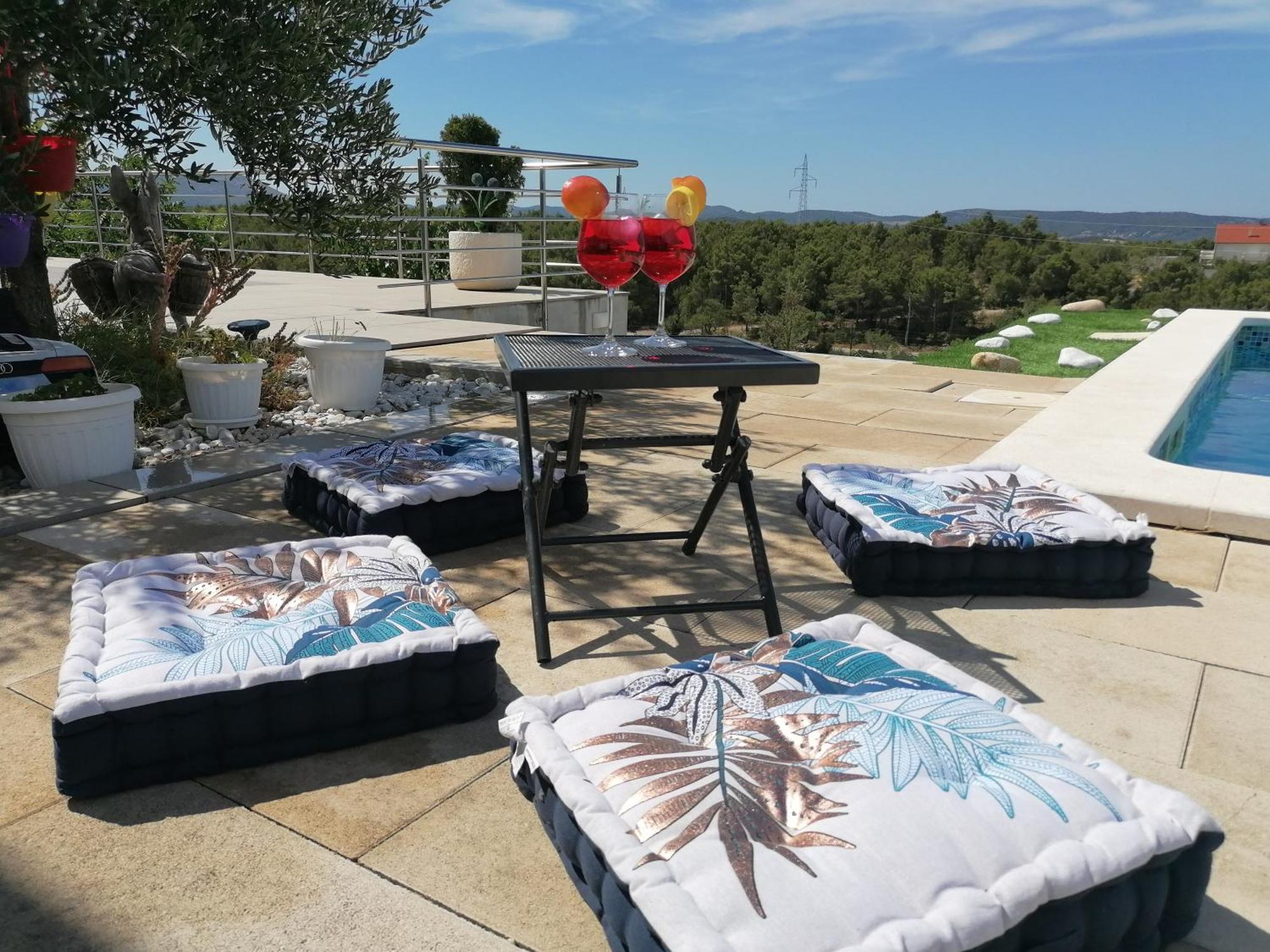 Villa Scolopax Rusticola Skradin With Heated Pool מראה חיצוני תמונה